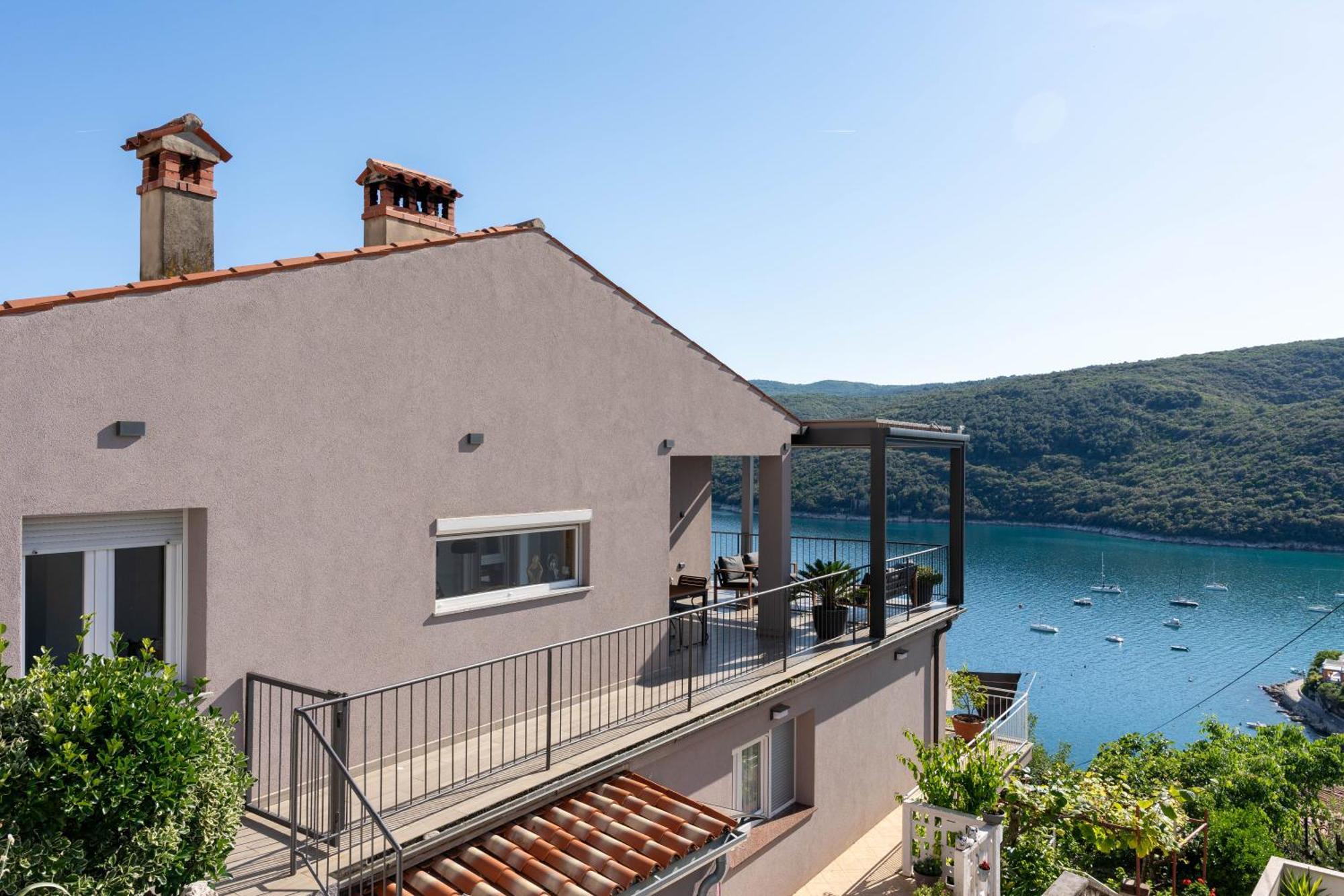 Apartment Stella Rabac Exterior foto