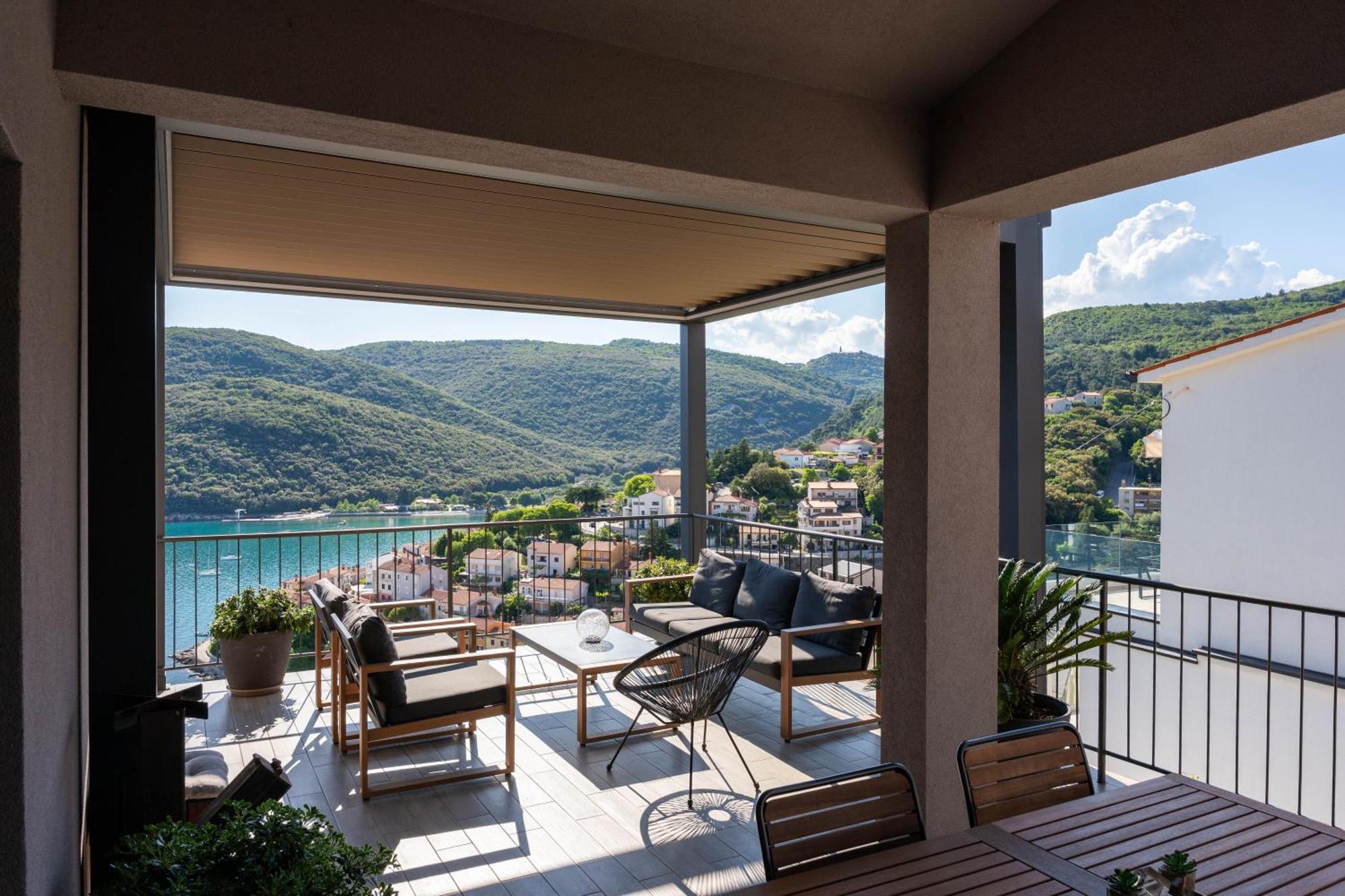 Apartment Stella Rabac Exterior foto